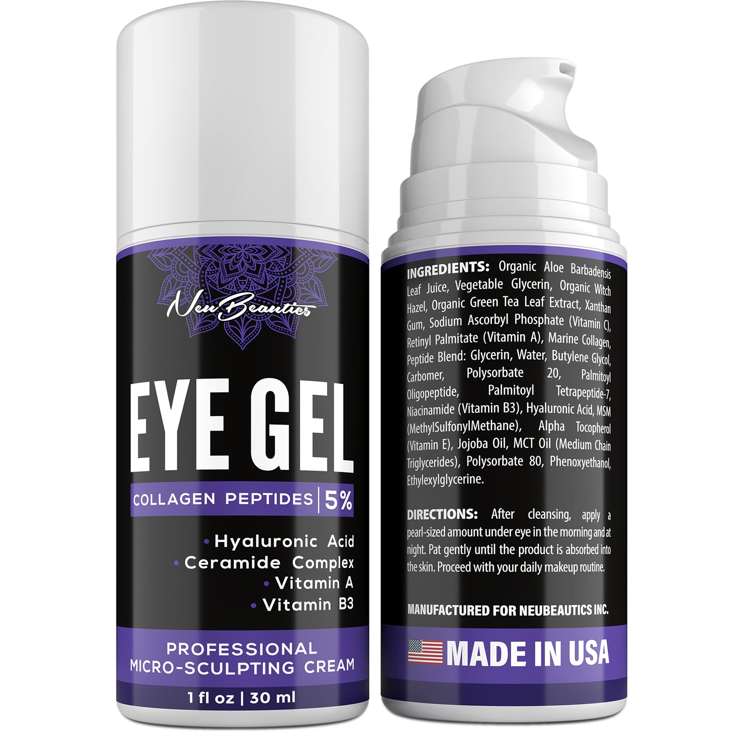 Eye Gel with Collagen Peptides 5%