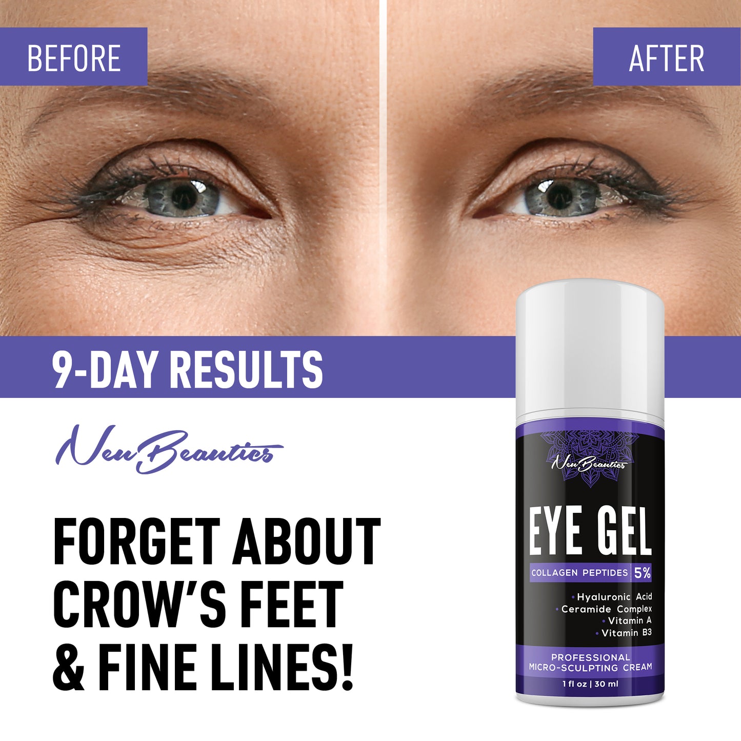 Eye Gel with Collagen Peptides 5%