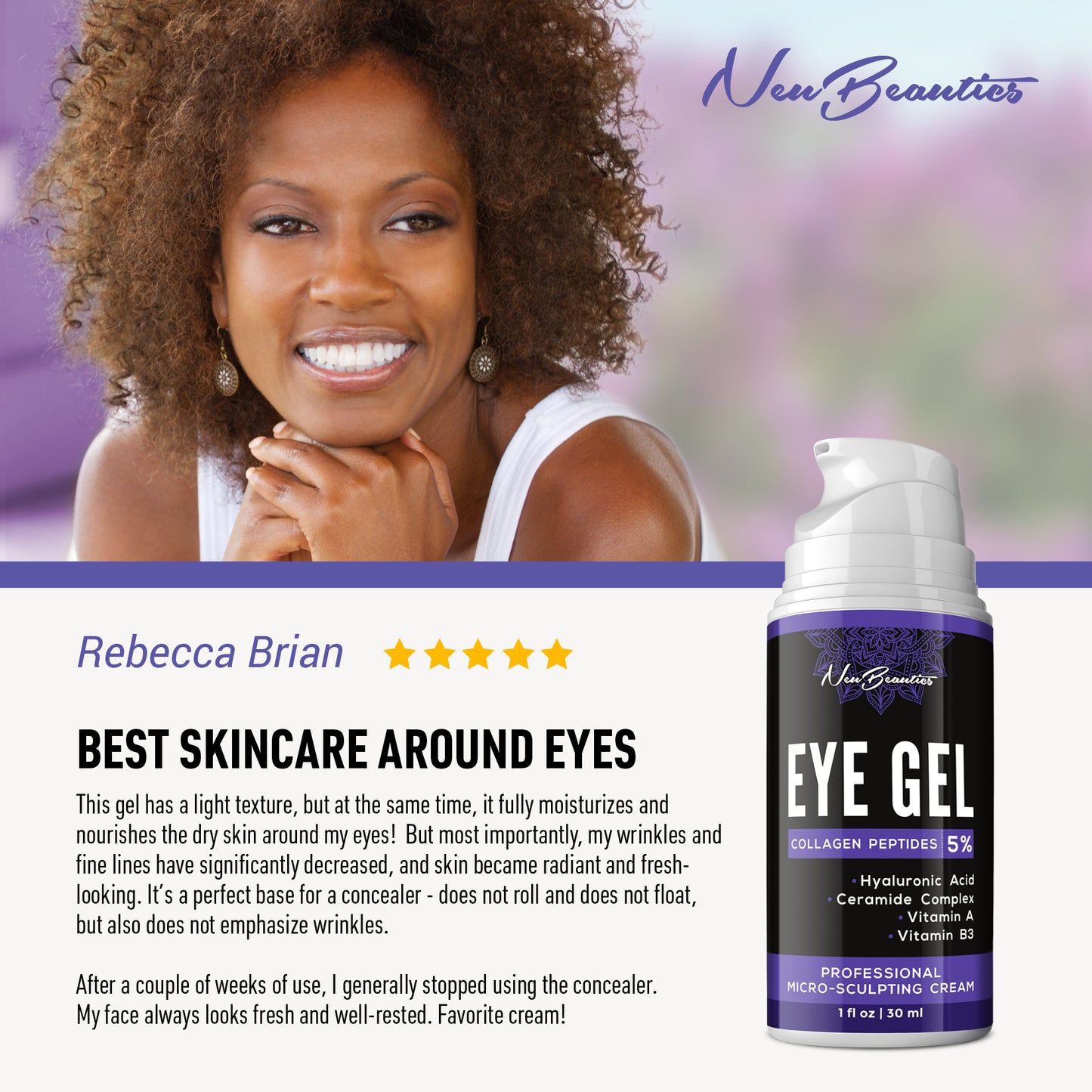Eye Gel with Collagen Peptides 5%