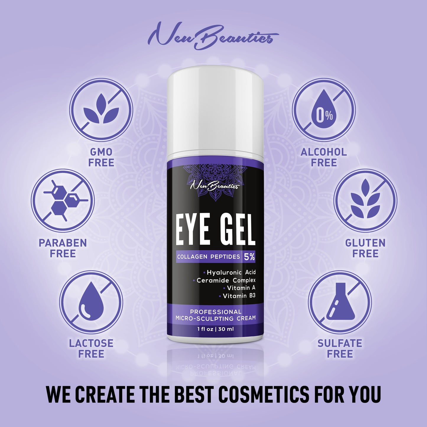 Eye Gel with Collagen Peptides 5%