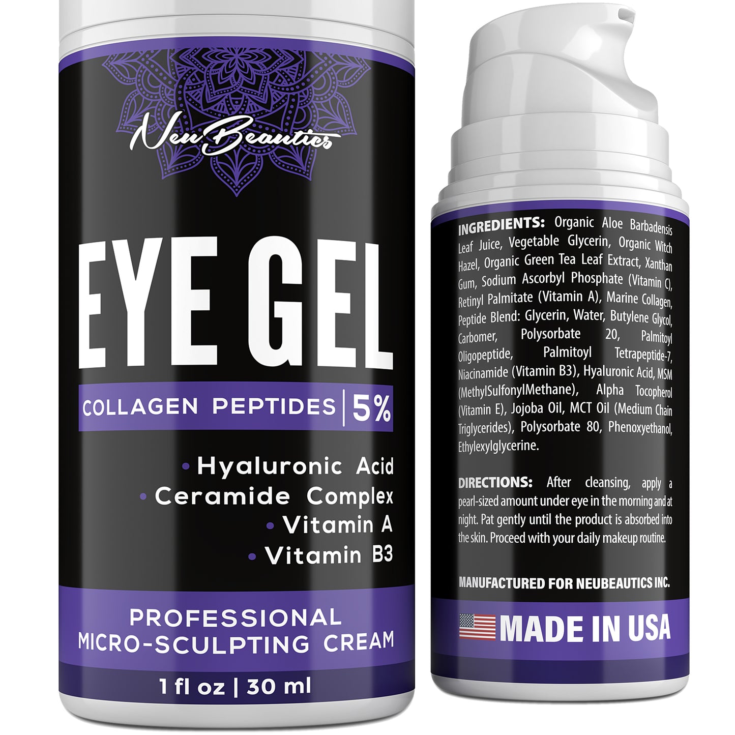 Eye Gel with Collagen Peptides 5%